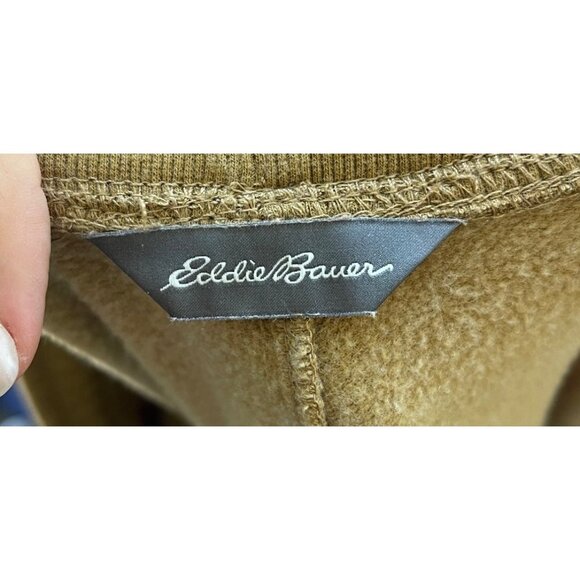 Eddie Bauer Womens Track Suit Set Size M Sweatpants Full Zip Hooded Jacket - Picture 9 of 13